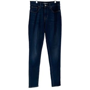 Levi's Women's High Rise Skinny Jeans - Dark Blue Wash
